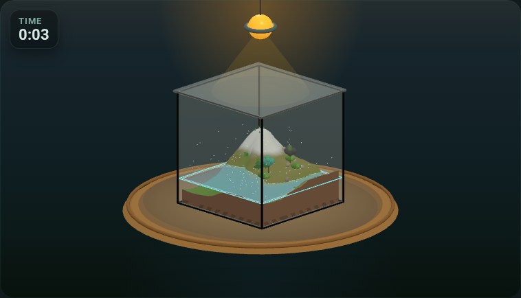 Water Cycle Terrarium